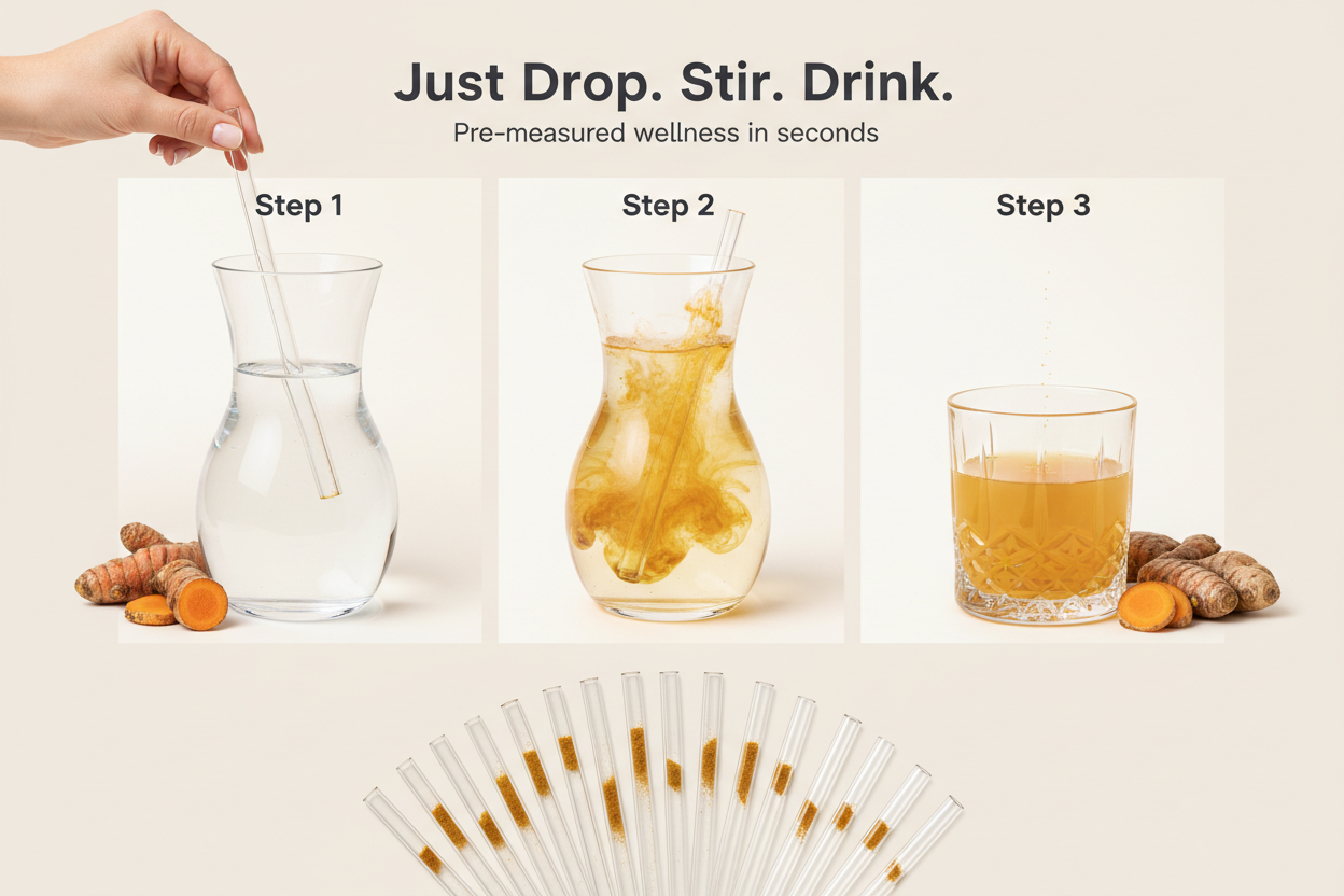 Just Drop. Stir. Drink. - How RxRootz Works